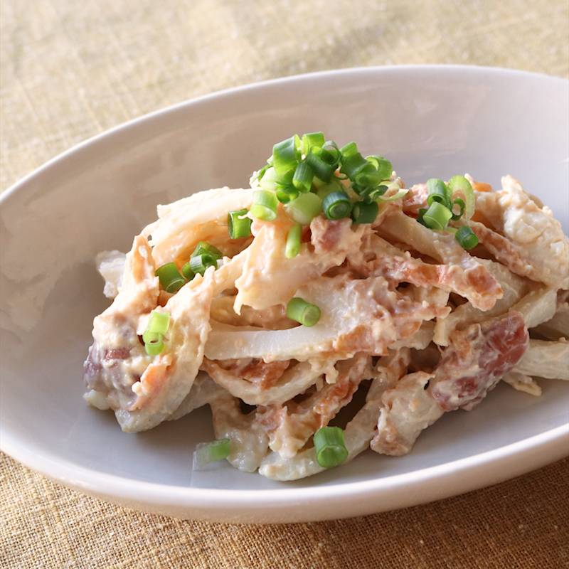 水菜の梅マヨあえのレシピ・作り方 簡単&時短- レタスクラブ