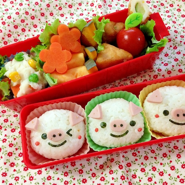 すぐに真似できる! 子どもが喜ぶ簡単「おにぎり」アレンジのコツ - キャラ弁講師が教える簡単お弁当作りのテクニック 2マイナビニュース