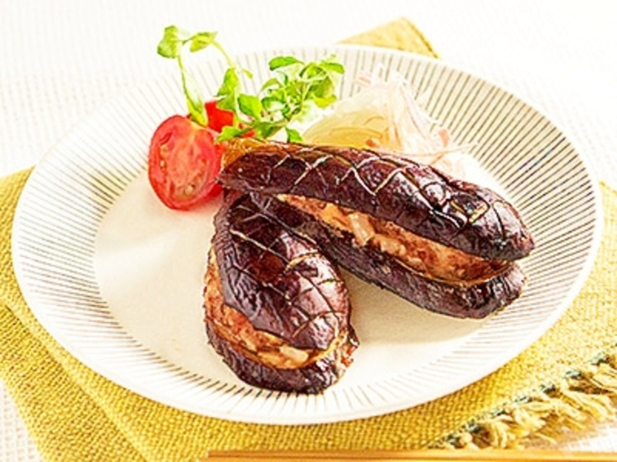 絶品ボリュームおかず『なすのはさみ焼き』のレシピオレンジページ ニュースデイリーオレンジページnet