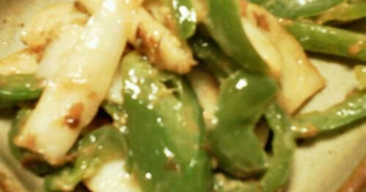 ♡♡かまぼことピーマンのマヨポン和え♡♡