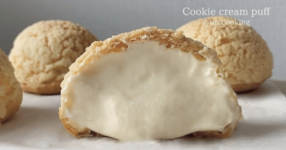 ぽての基本シュークリーム＋クッキーシュー by ぽてまる太郎クックパッド簡単おいしいみんなのレシピが392万品