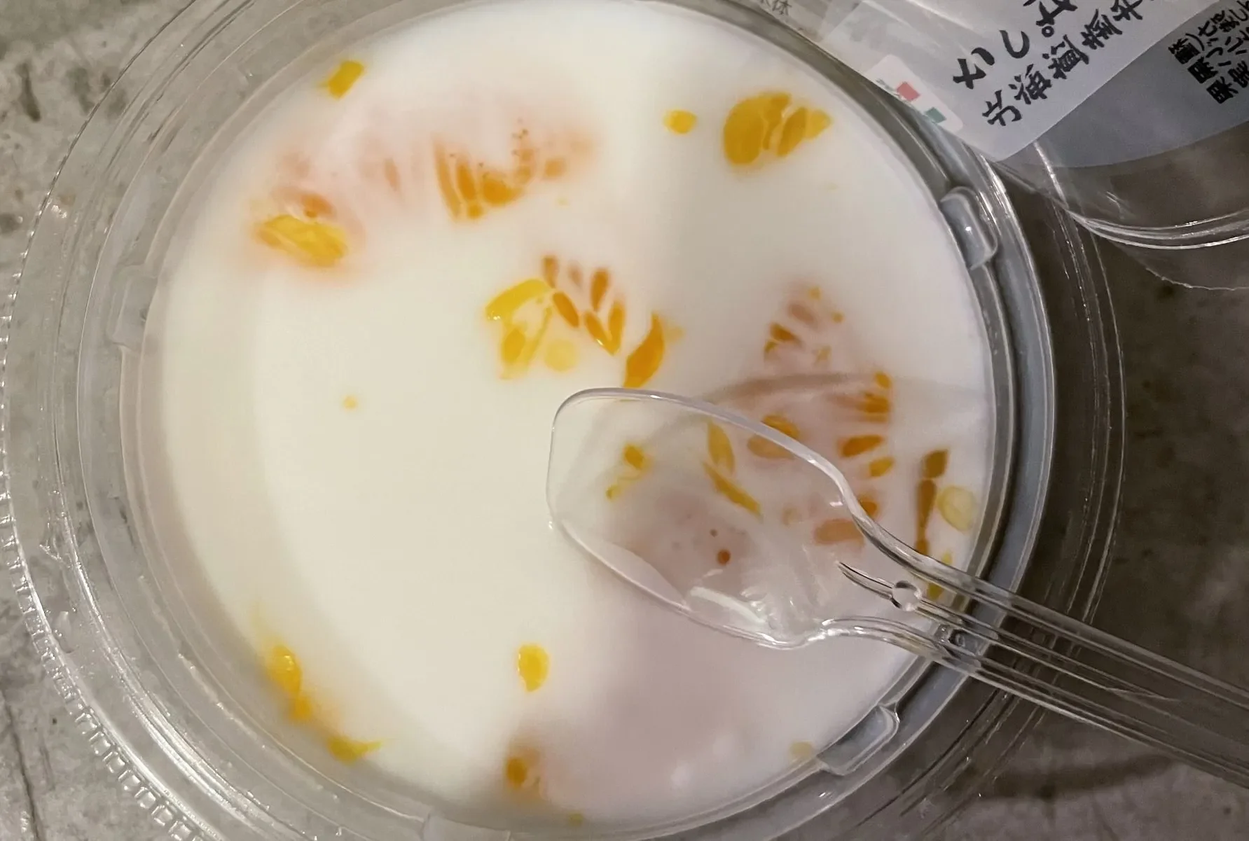 簡単 濃厚で柔らかい！コンビニのみかん牛乳寒天の作り方 丨How to make Mandarin milk agar