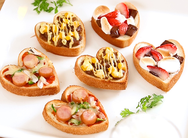 食パンで作る朝ごはんレシピ：オープンサンド6種と簡単トッピングSATETO さてと