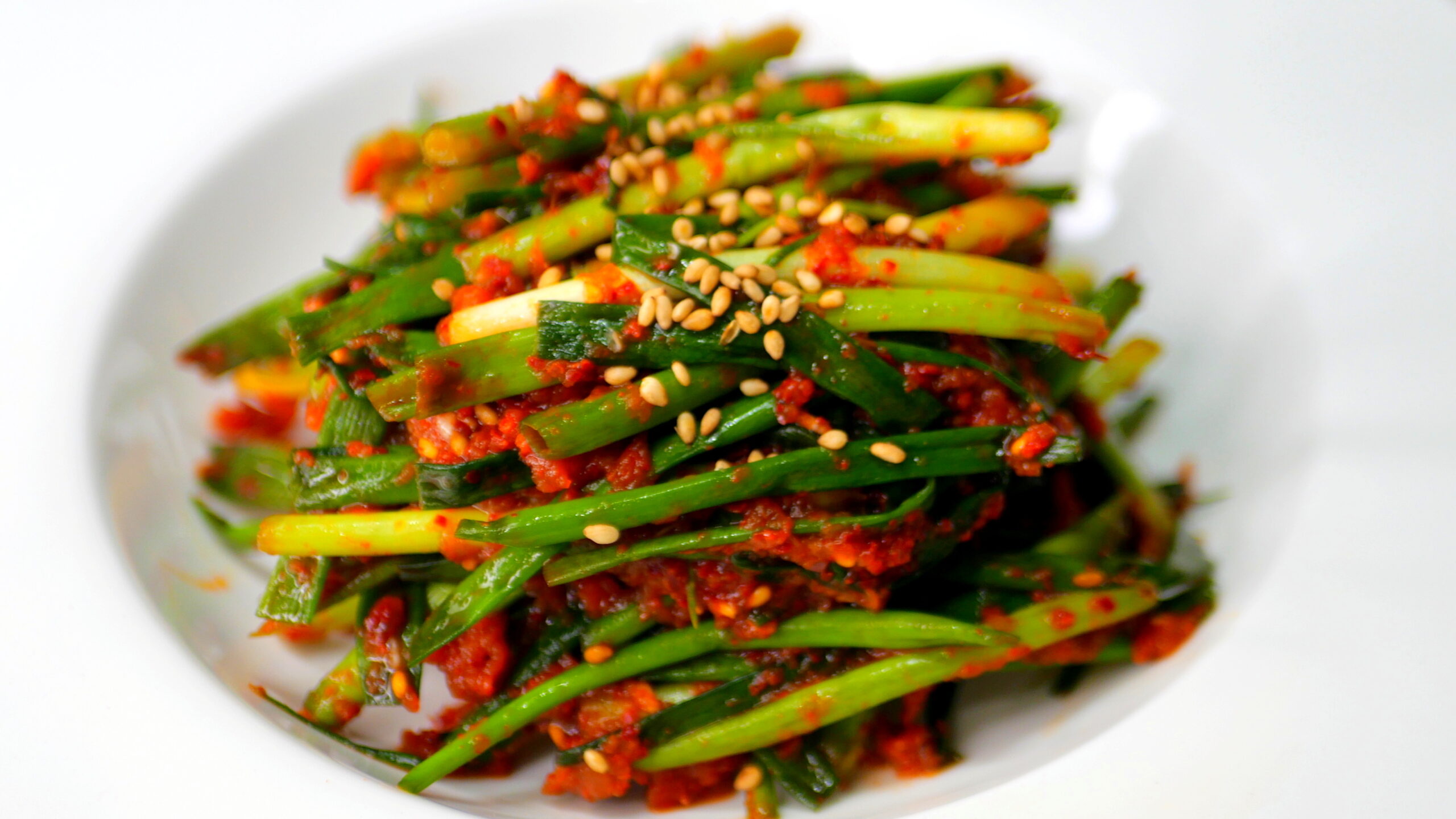 ネギキムチの作り方,簡単にもち米糊を作る方