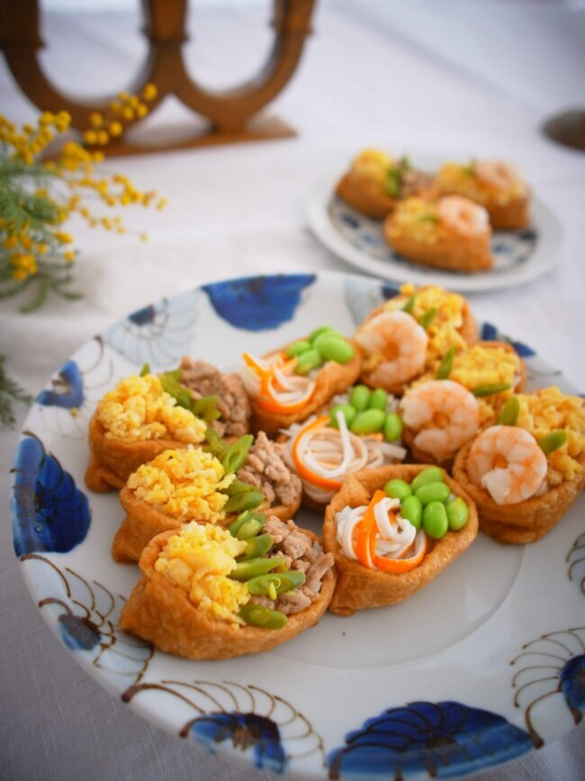 ひな祭り洋風いなり寿司Olive Oil Life オリーブオイルライフ