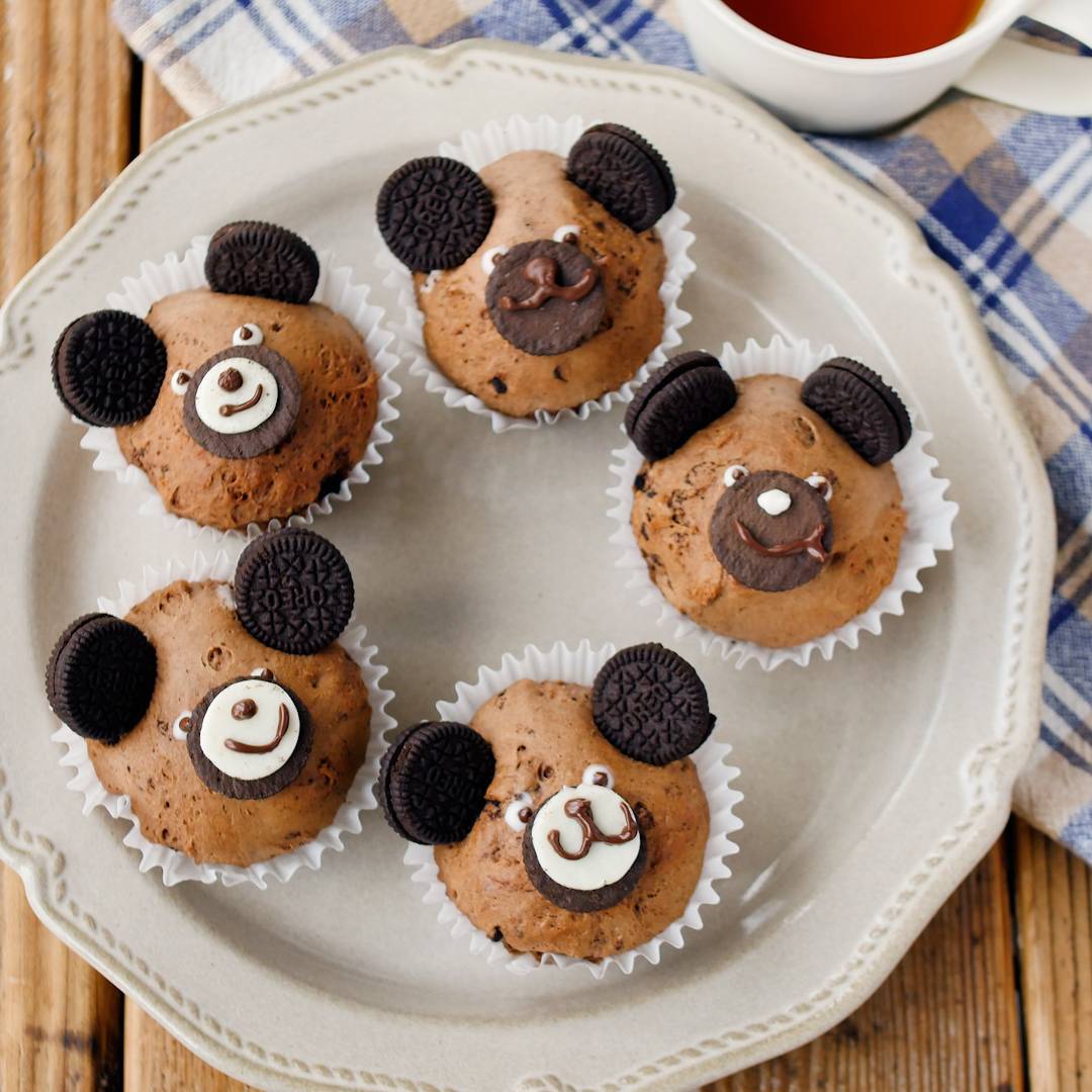 100均グッズで手作りバレンタイン♪「ココアカップケーキ」