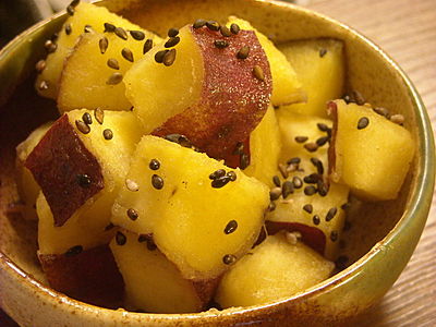 水晒し不要♪さつまいものレモンバターきんぴら