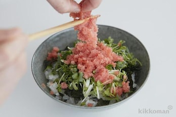 一人暮らしの方へ即席♡明太アボカ丼♡