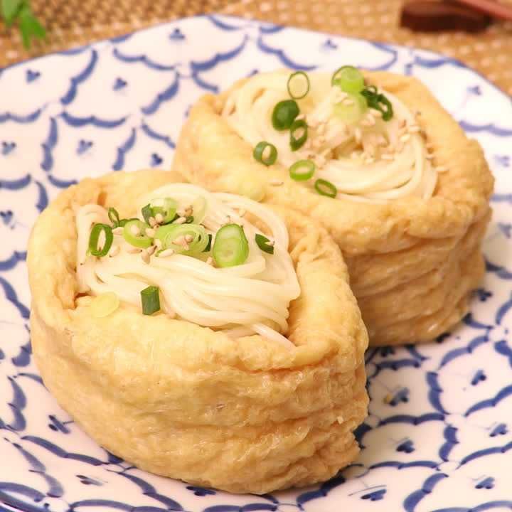 簡単な稲荷そうめん弁当レシピ
