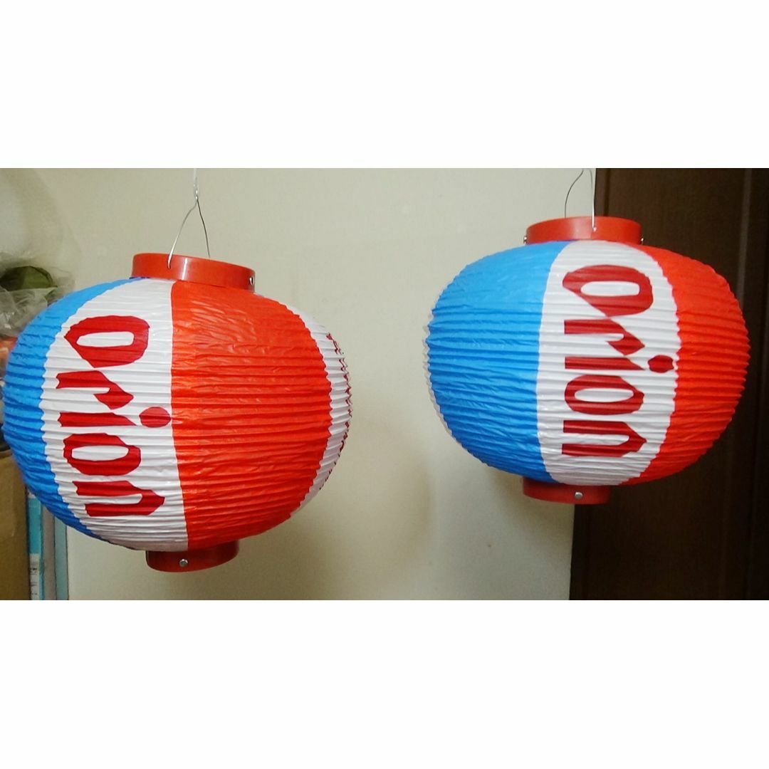 新品 ORION BEER オリオンビール ちょうちん オリオン提灯5個セット 沖縄 オリオンビール提灯 ORION