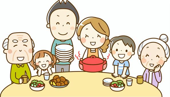カウンターで食事をする人たちのイラスト バラバラかわいいフリー素材集 いらすとや