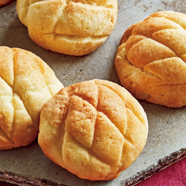 ○小麦香る焙煎全粒粉のメロンパン〜全粒粉クッキー生地レシピ編〜 - 愚者のパン