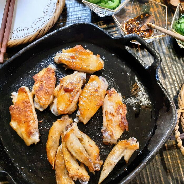 手羽先の海水焼き：簡単で絶品のほったらかし料理