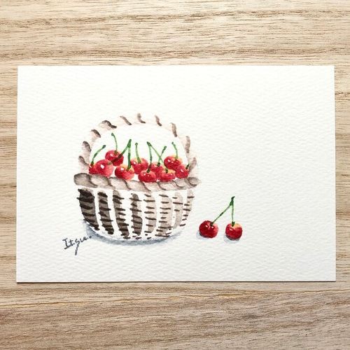 サクランボのパターン素材商用OKの無料イラスト素材サイト ツカッテ