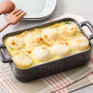 昔ながらの「マカロニグラタン」と「豚肉のダッチオーブン焼き」 : 登志子のキッチン