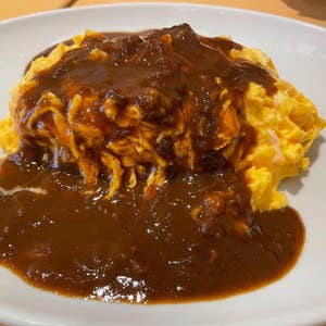 メニューオムライスのひまわり