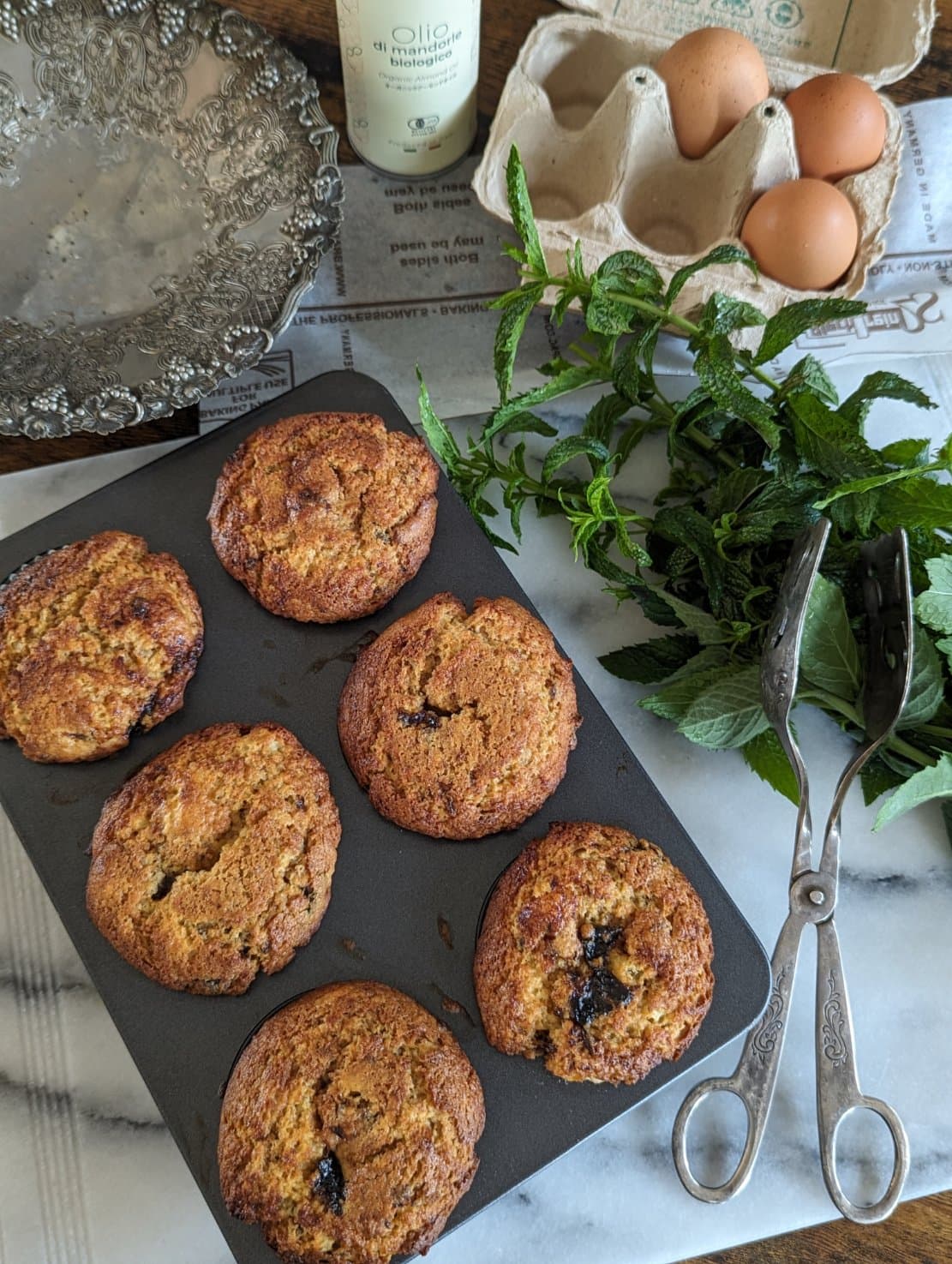 しっとりリッチ♪ アーモンドプードル入りマフィン