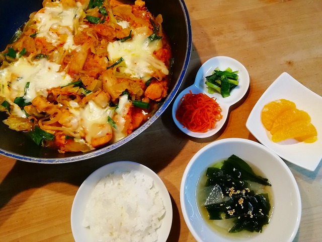 子どももやみつき！チーズダッカルビ