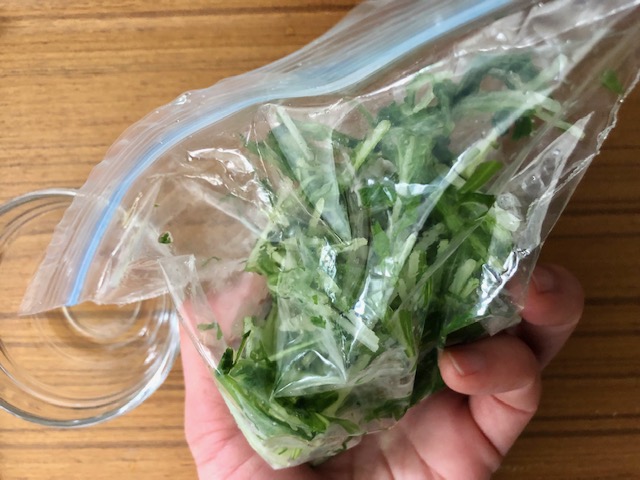上手な保存で水菜は日持ちする冷蔵＆冷凍保存の使い分け、保存のコツを大公開！HugKum はぐくむ