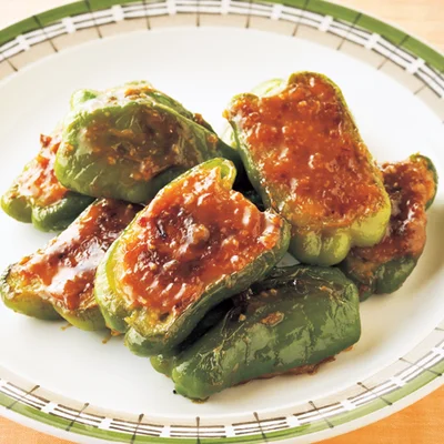 レンジで簡単!洋風無限ピーマン