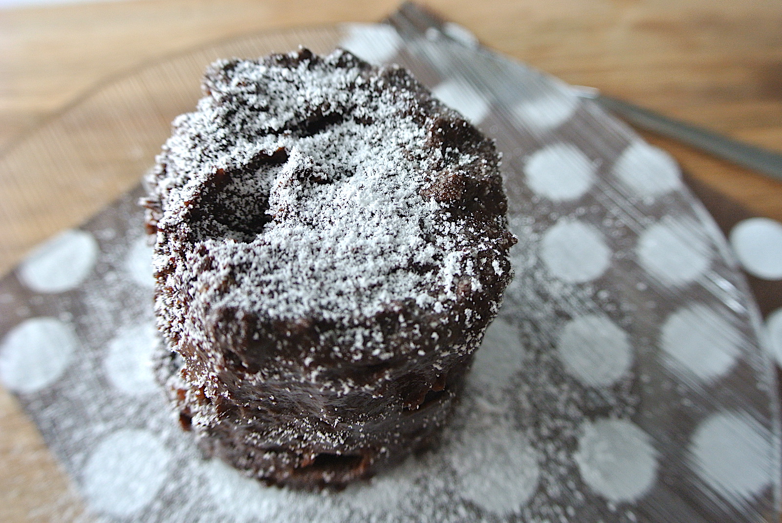 レンジで5分!チョコカップケーキ