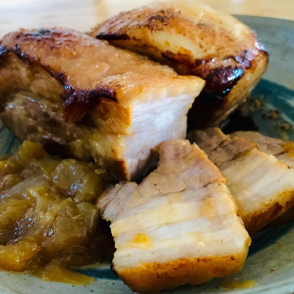 圧力鍋で作る 簡単豚肉チャーシュ