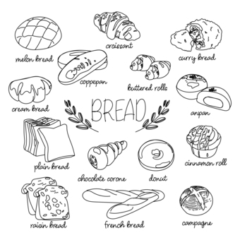 カレーパンイラスト無料イラスト・フリー素材なら「イラストAC」