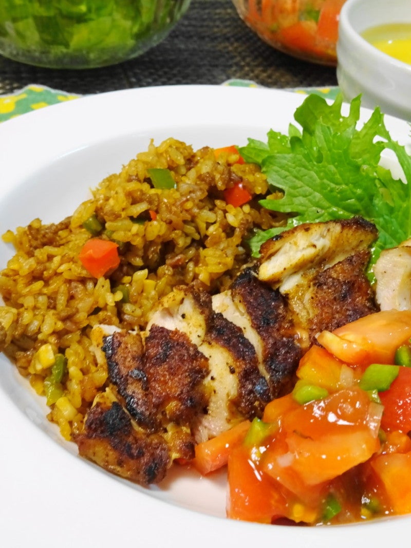 メキシカンライス*ジャンバラヤ風