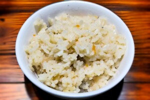 刻み生姜の混ぜご飯