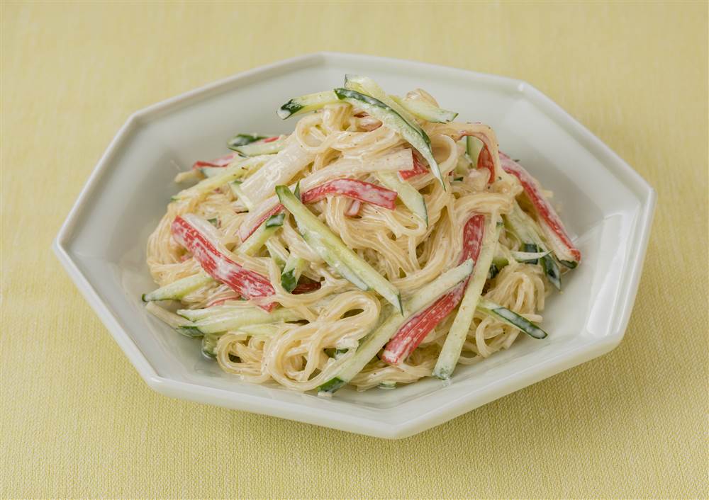 さっぱり春雨のツナマヨサラダ