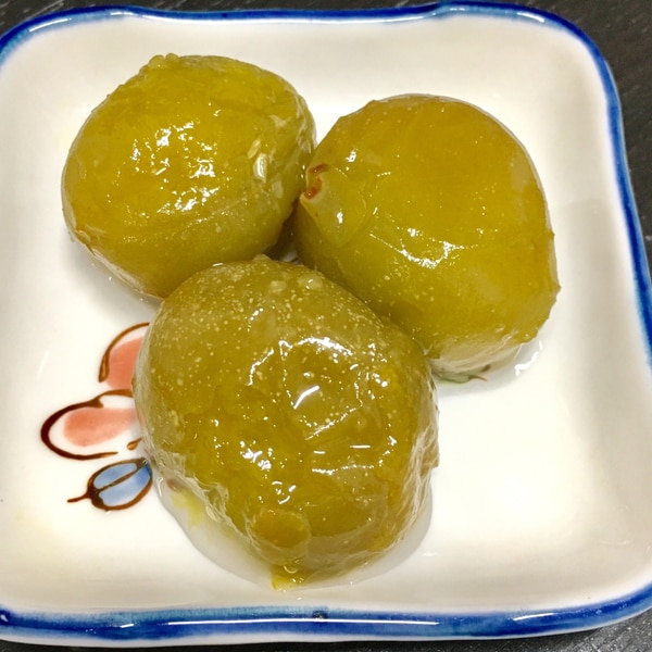 材料２つ！梅の甘露煮♪季節のお楽しみ作り置きレシピ : ぱおの簡単おうちごはん Powered by ライブドアブログ