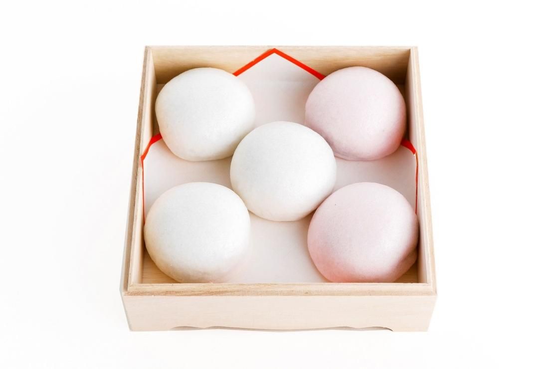 紅白饅頭 - 神戸市東灘区の和菓子の老舗・御菓子司 虎屋吉末オンラインショップ