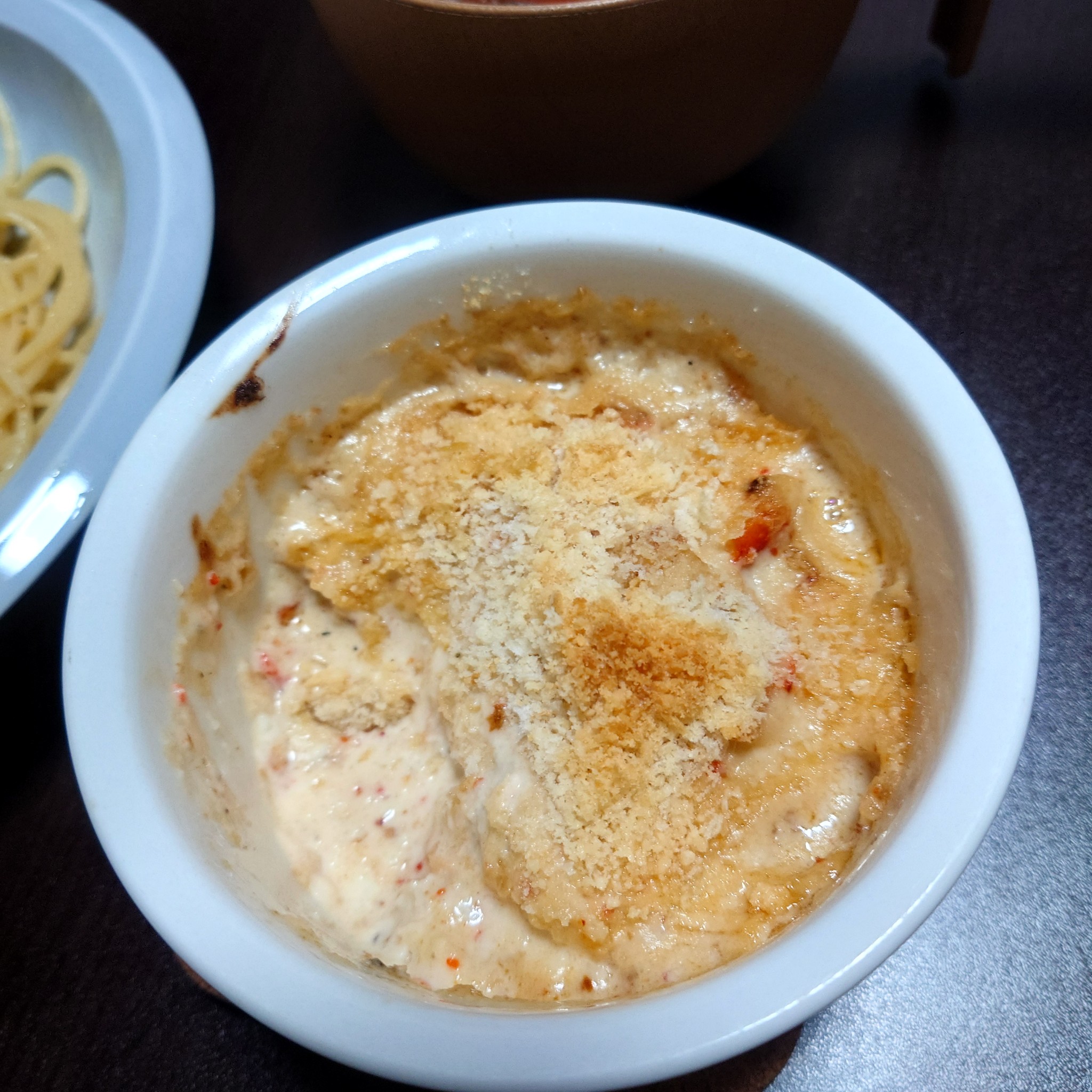 贅沢&豪華！ ロブスターのグラタン