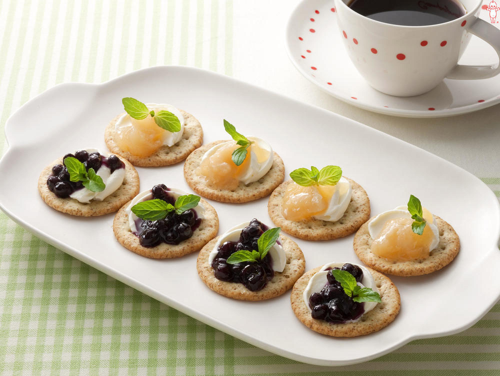 基本からアレンジまで！思わずつくりたくなる「カナッペ クリームチーズ ジャム」のレシピ集クックパッド