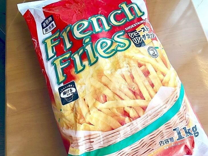 業務スーパーの冷凍フライドポテト、限界突破!!NOEL