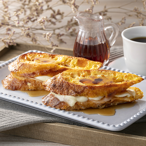 フレンチトースト☆生クリームのせ②