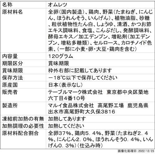 和風オムレツの天ぷら