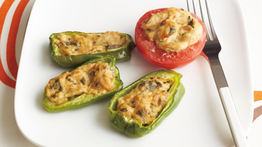 ピーマンカップマヨ焼き