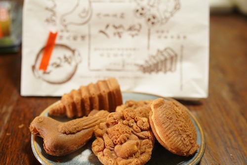 人形焼 くりーむ常盤堂のお菓子