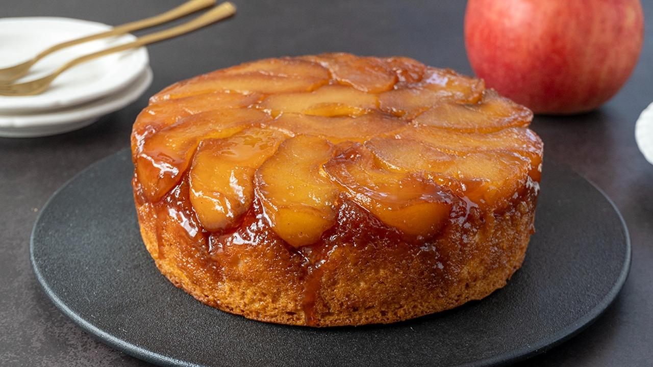 甘味ギュッと！りんごのパンケーキキャラメリゼ by増田 知子さん