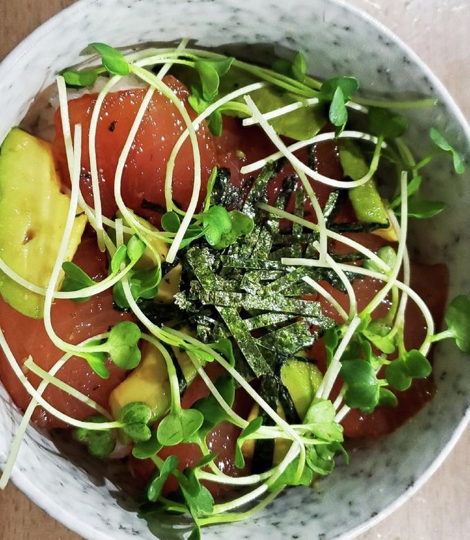 びんちょうまぐろの漬けレシピ にんにく・大葉・しょうゆジョーさん。の「漬け」めしオレンジページnet