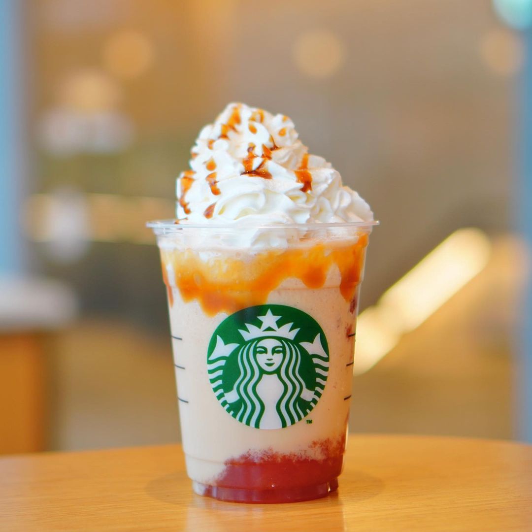 アイス キャラメル アップル ルイボス ティー + シナモンパウダースターバックス コーヒー ジャパン