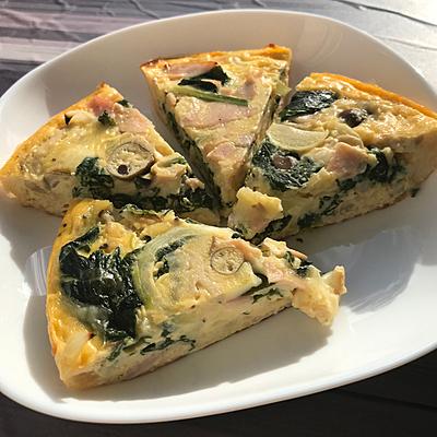 たこ焼き器でひと口サイズ♪糖質制限☆油揚げでプチ魚キッシュ