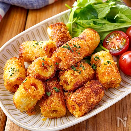 みんな大好き～♪竹輪のカレー揚げ♪