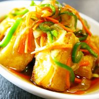 たれ絶賛!厚揚げ油淋鶏 ユーリンチー 風 by ほっこり~のクックパッド簡単おいしいみんなのレシピが392万品