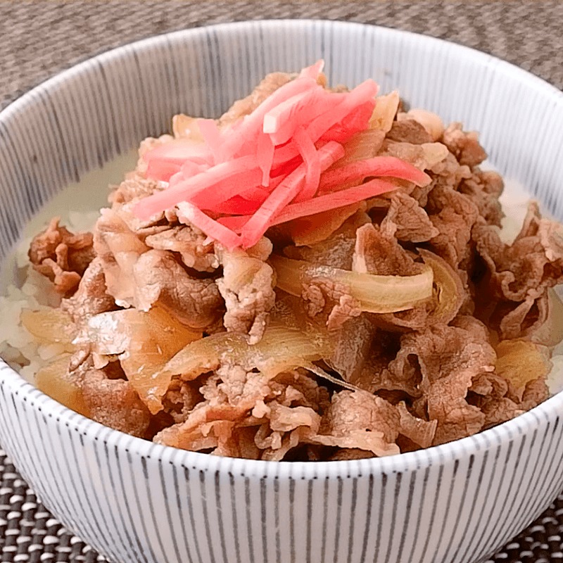 ✿味付けはめんつゆだけの超簡単な❤牛丼