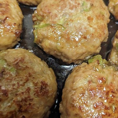 野菜たっぷり豚つくね