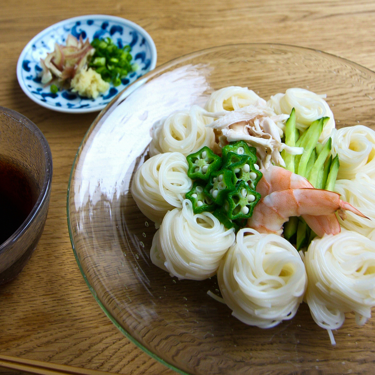 3分で ラーメンを超えた『冷やし醤油そうめん』