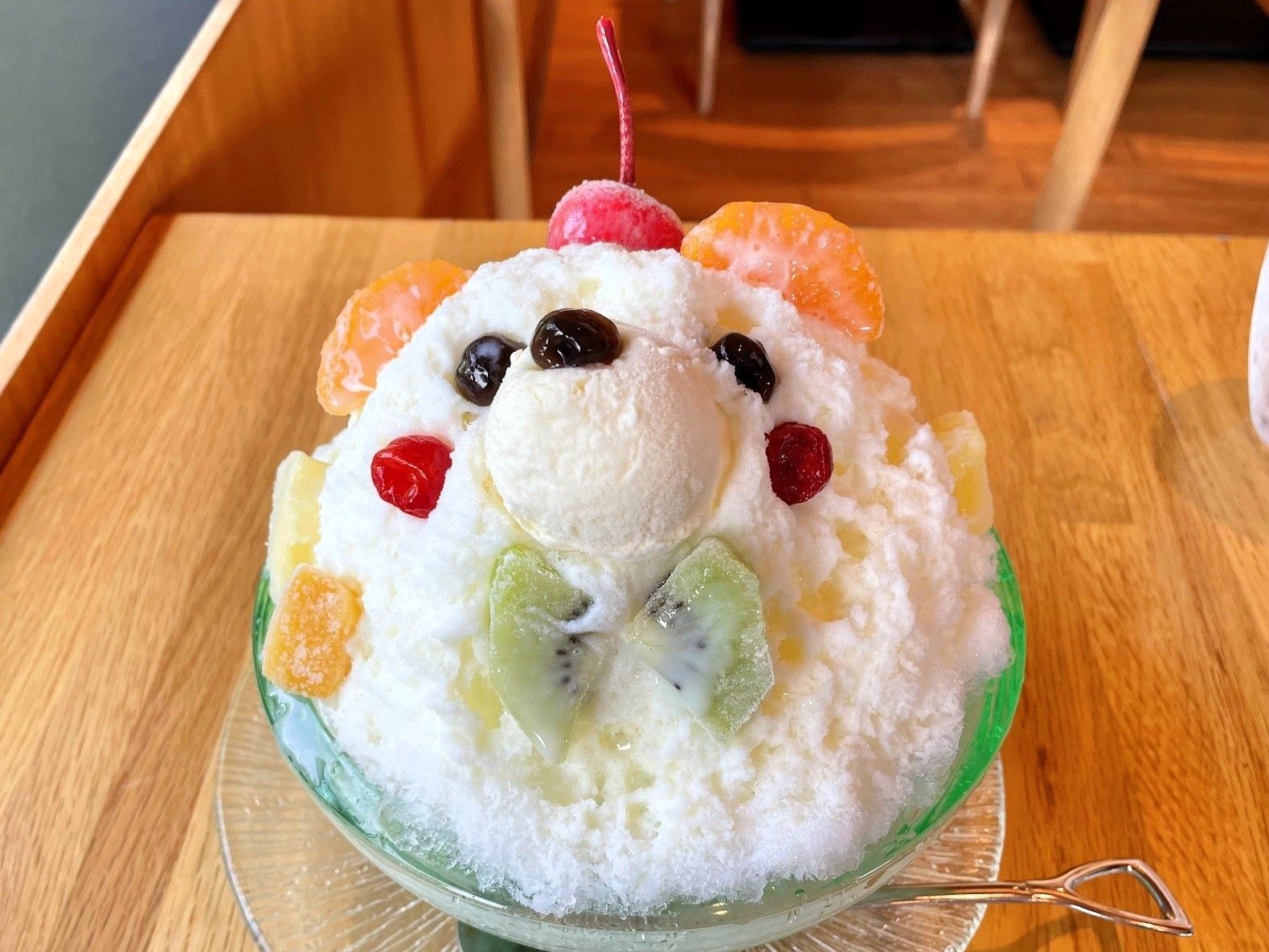 かわいいしろくまを召し上がれ - ワンデリ しろくま - さつまち 鹿児島中央駅店 - お土産・名産品 中央駅 - かごぶら