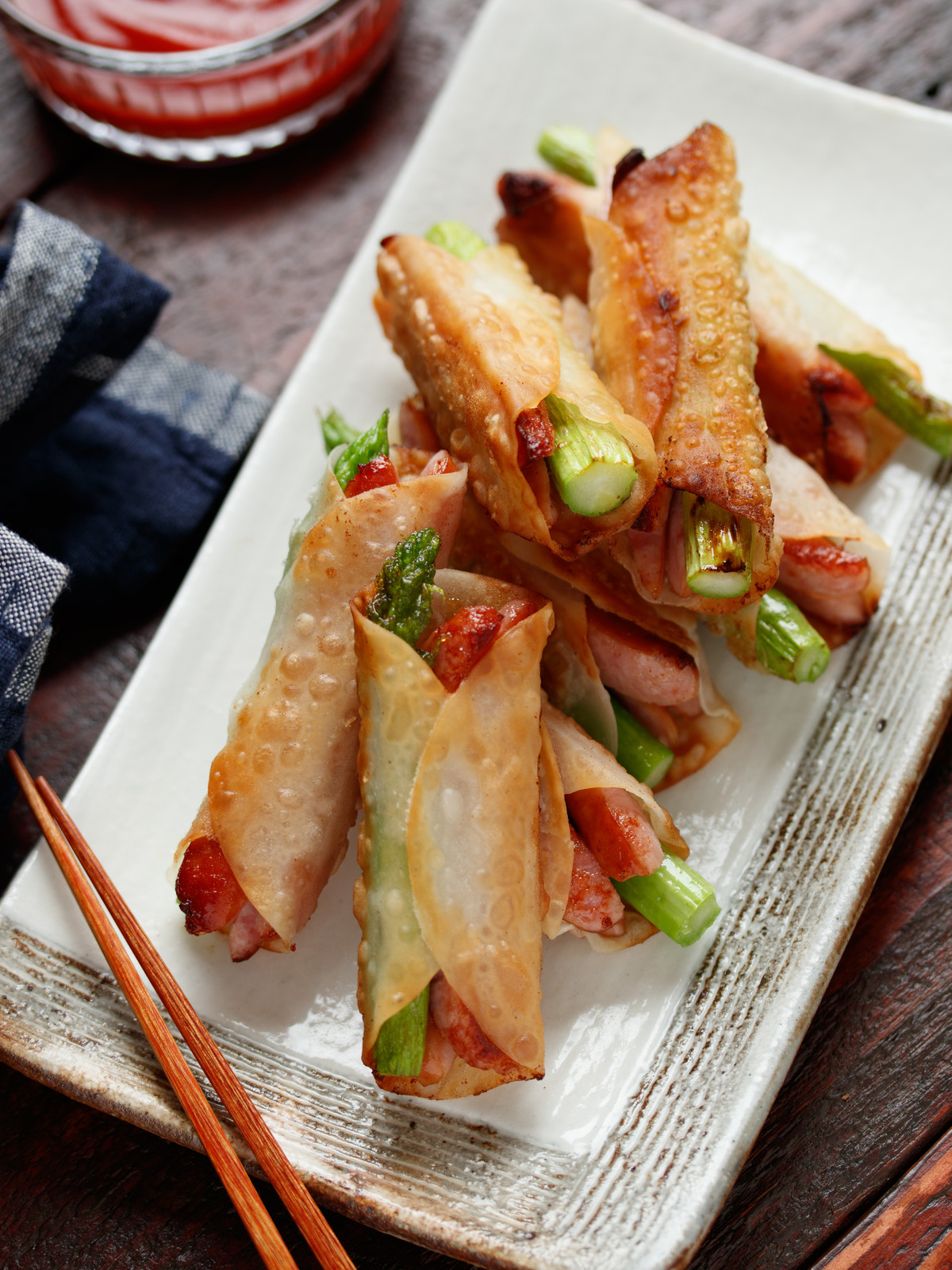 ウインナーとアスパラのコンソメポテトeフレンズ ぱくぱく献立くん